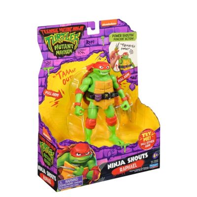TMNT Костенурка Нинджа "Пълен Хаос" Фигура със Звуци Raphael Ninja Shouts 83350