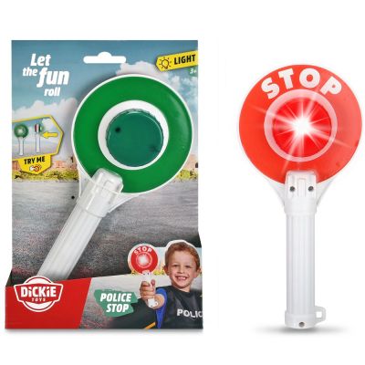 Детска полицейка Стоп палка светеща Police Dickie 42008