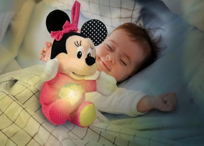 Плюшена играчка Minnie Mause със звук и светлина Clementoni Baby 17207