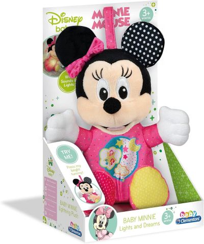 Плюшена играчка Minnie Mause със звук и светлина Clementoni Baby 17207