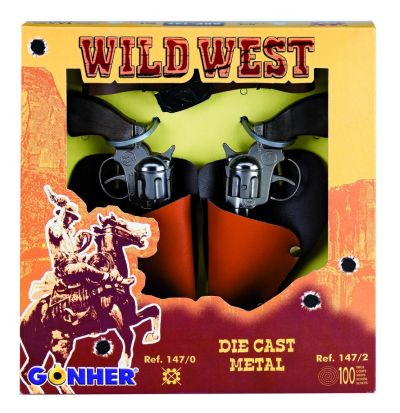 Детски пистолет револвер WILD-WEST GONHER 147/0