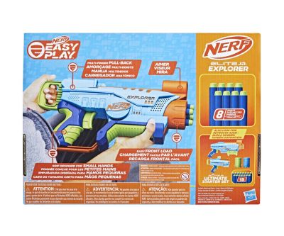Нърф NERF ELITE JUNIOR БЛАСТЕР EXPLORER + 8 СТРЕЛИ F6367