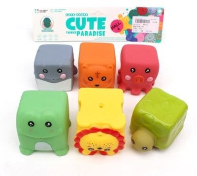 Меки гумени кубчета Paradise