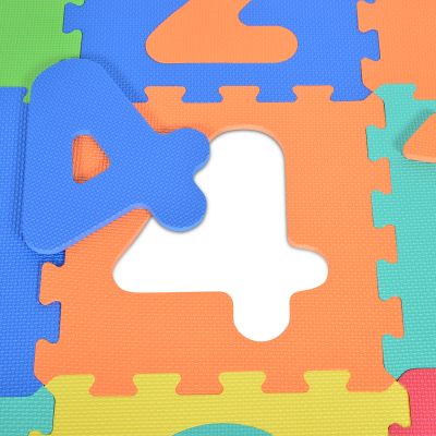 Мек пъзел килим с цифри 10 ел.