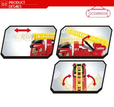 Камион пожарна със стълба Fire engine 911