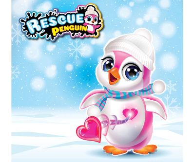 Интерактивен пингвин Silverlit 88651 Rescue Penguin Pink