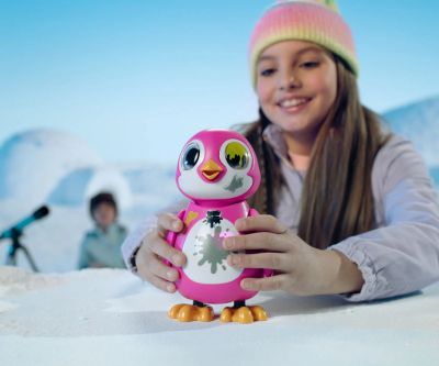 Интерактивен пингвин Silverlit 88651 Rescue Penguin Pink