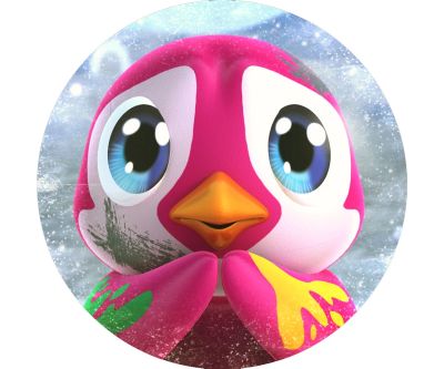 Интерактивен пингвин Silverlit 88651 Rescue Penguin Pink