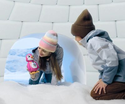 Интерактивен пингвин Silverlit 88651 Rescue Penguin Pink