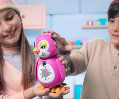 Интерактивен пингвин Silverlit 88651 Rescue Penguin Pink