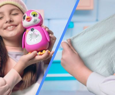 Интерактивен пингвин Silverlit 88651 Rescue Penguin Pink