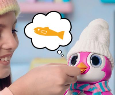 Интерактивен пингвин Silverlit 88651 Rescue Penguin Pink