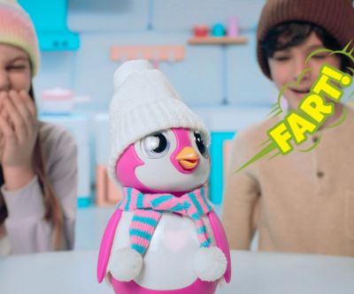 Интерактивен пингвин Silverlit 88651 Rescue Penguin Pink