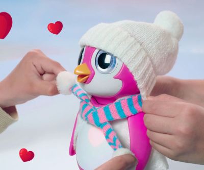 Интерактивен пингвин Silverlit 88651 Rescue Penguin Pink