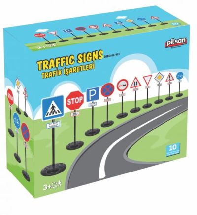 Комплект пътни знаци Pilsan 03415