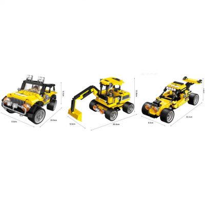 Конструктор Джип Creativ 3 в 1 Gudi 50101