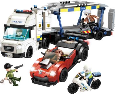 Конструктор City Градска полиция Смъртоносно прихващане Gudi 10006 