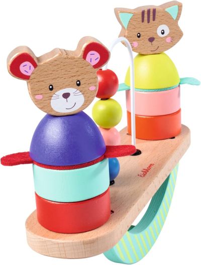 Дървена игра за баланс Приятели Eichhorn 100005464