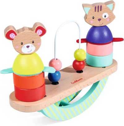 Дървена игра за баланс Приятели Eichhorn 100005464