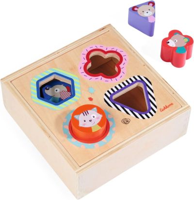 Дървен сортер Приятели Eichhorn 100005465