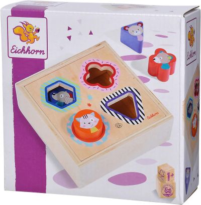 Дървен сортер Приятели Eichhorn 100005465