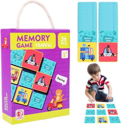 Занимателна игра за памет - Трафик