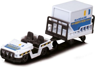 летище с колички и самолет