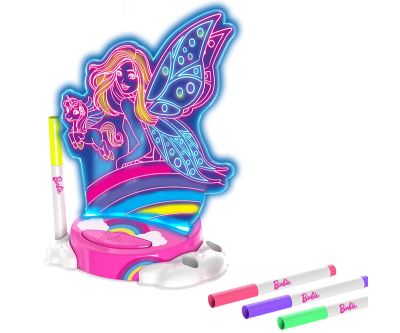 Приказно сияние за рисуване и оцветване Diamant Toys 3424E - Barbie 