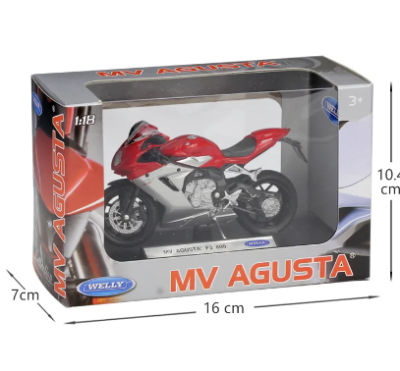 Мотор MV AGUSTA F3 800 Welly 1:18