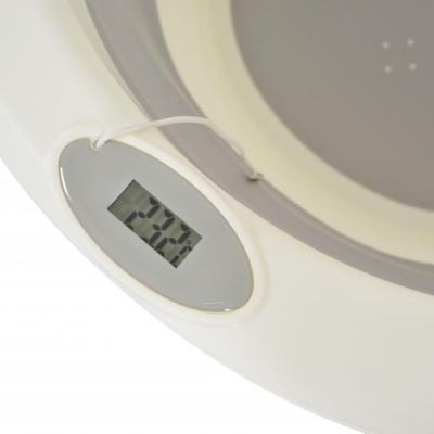 Сгъваема вана с дигитален термометър Cangaroo TERRA GREY