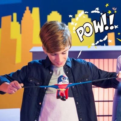 Разтеглива играчка Eolo Toys - Super Masked, Pepper Man