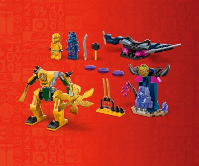 Конструктор LEGO NINJAGO 71804 Битка с робота на Арин