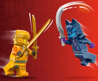 Конструктор LEGO NINJAGO 71804 Битка с робота на Арин
