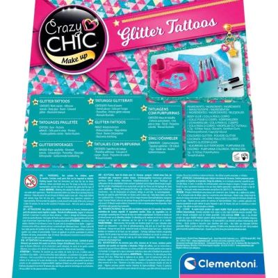 Комплект за татуировки Glitter CRAZY CHIC 18513 