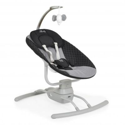 Електрическа бебешка люлка ROCKY СИВ
