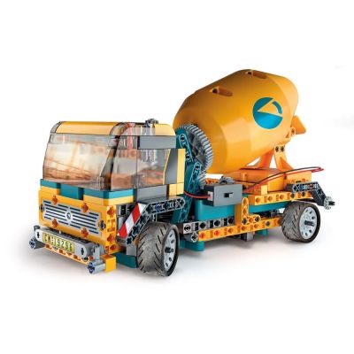 Конструктор камион бетоновоз CLEMENTONI MECHANICS LABORATORY 75083