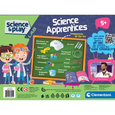 Стажант учен експерименти Junior CLEMENTONI SCIENCE PLAY 61357 