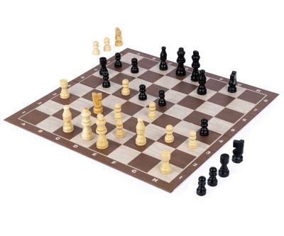Класически дървен шах Spin Master 6065339 - Chess