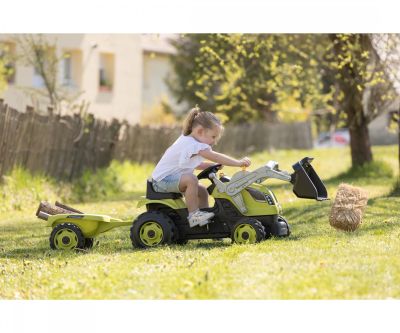 Детски трактор товарач и ремарке Farmer Max Smoby 710132
