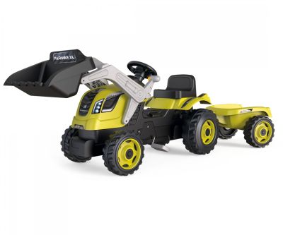 Детски трактор товарач и ремарке Farmer Max Smoby 710132