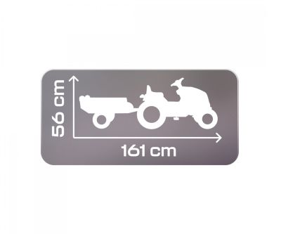 Детски трактор с ремарке Stronger XXL Smoby 710202