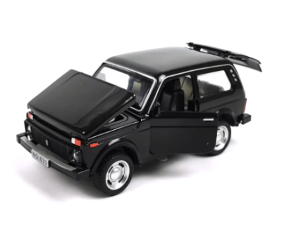Метална кола Lada Niva 1:32 черен
