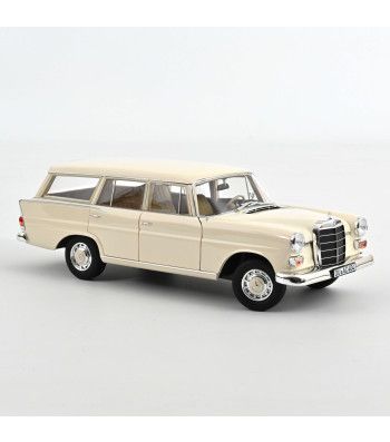 Метална кола Mercedes-Benz 200 Universal 1966 Cream Norev 1:18 - 183709