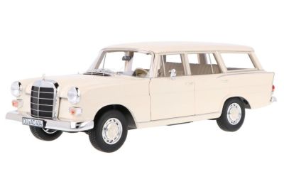 Метална кола Mercedes-Benz 200 Universal 1966 Cream Norev 1:18 - 183709