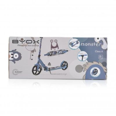 Сгъваема тротинетка Byox MONSTER СИН