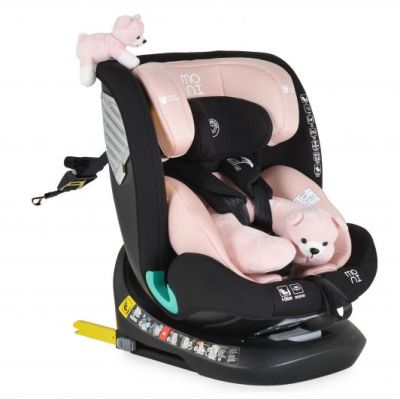 Стол за кола с ISOFIX Serengeti I-SIZE 40-150СМ РОЗОВ