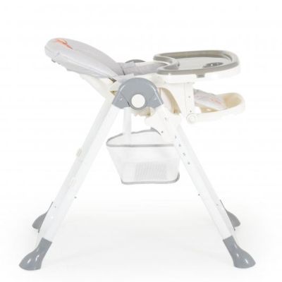 Детски стол за хранене Hunny МЕЧЕ СИВ