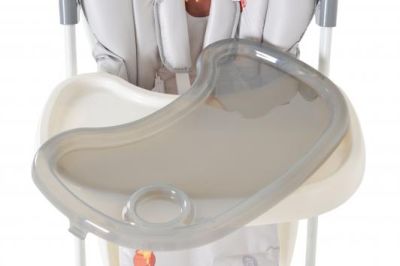 Детски стол за хранене Hunny МЕЧЕ СИВ