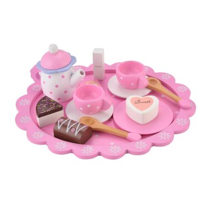 Дървен сервиз за чай Wooden TL11039  