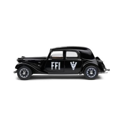 Метален автомобил CITROЕN TRACTION 7 BLACK 1944 SOLIDO 1:18 - 1800908